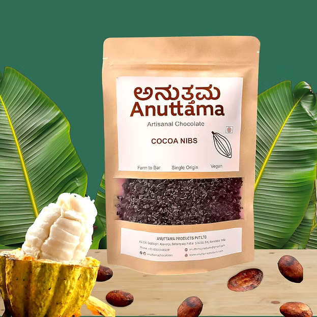 Premium Cocoa Nibs (Roasted)| Unsweetened| Non Alkalized