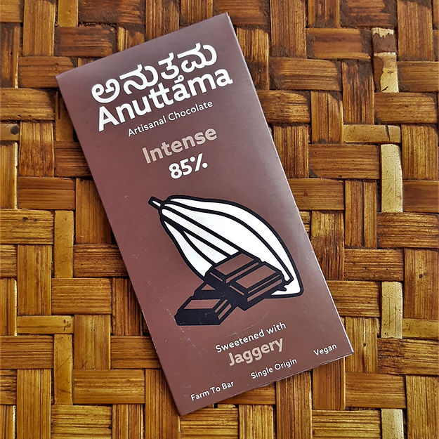 Intense Dark | 85% Cocoa| Sweetened with Jaggery image 3