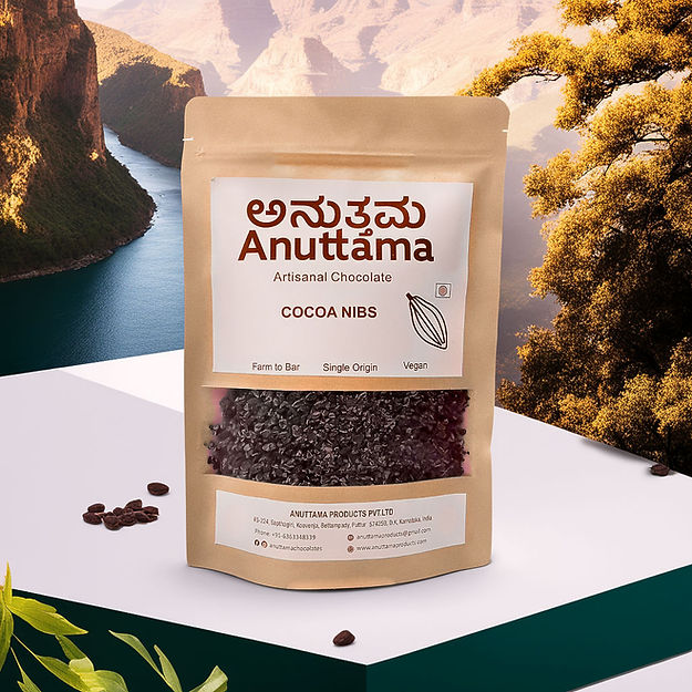 Cocoa Nibs (Roasted)| Unsweetened| Non Alkalized